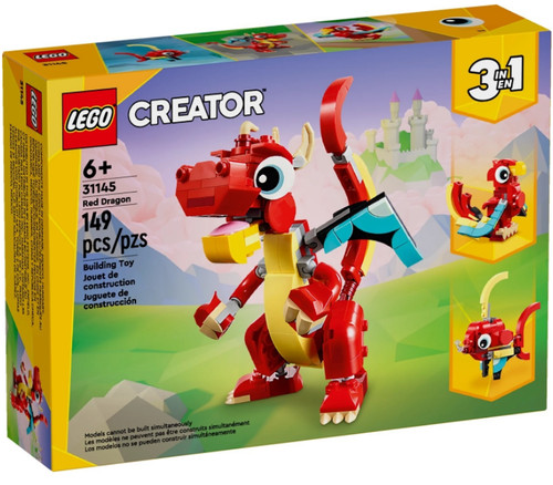Rare lego castle le dragon - lego,