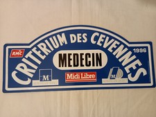 Plaque Rallye Tôle - 1996 -