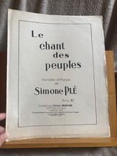 Simone plé chant - simone, des
