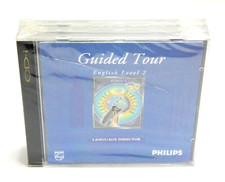 GUIDED TOUR ENGLISH LEVEL CONSOLE FILM CDI PHILIPS COMPACT DISC INTERACTIVE NEUF
