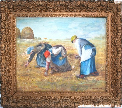 Bernard tableau huile - huile, sur