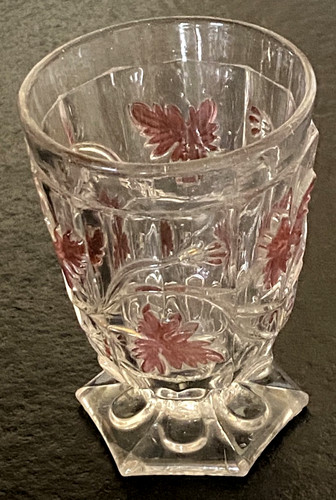 Anciens verres moulé vase - verres,