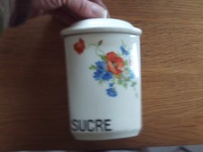 RARE 1 ANCIEN PÖT A SUCRE