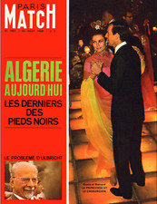 Paris Match n° 1007 - Les derniers pieds noirs d'Algérie (24 août 1968)