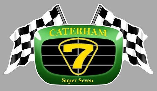 Caterham super seven flags - caterham,
