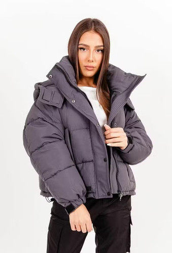 Short quilted down jacket - , |