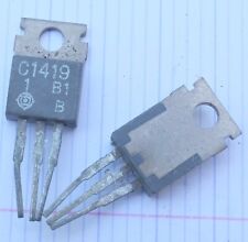 2x Hitachi C1419 Transistor. Lot de 2