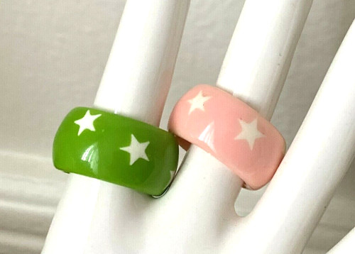 Choix bague plastique vert - choix,