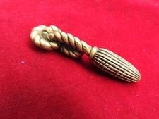 Ancien Ornement Garniture de Meuble EMPIRE Coffret Horloge Pendule Clock  Bronze