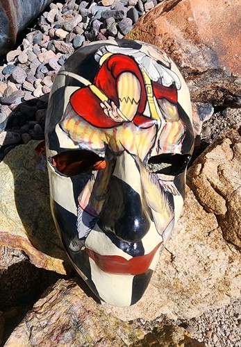Hand painted venetian - painted,