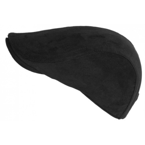Casquette cuir noir - cuir,