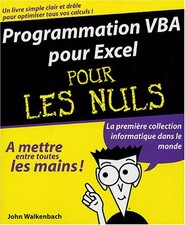 Programmation VBA pour Excel