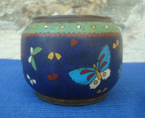 V39 pot cloisonné - v39,