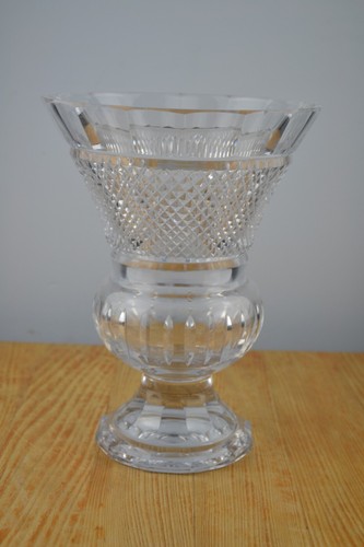 Ancien vase cristal taille - vase,
