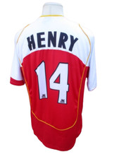 Maillot de football réplica ARSENAL N° 14 Thierry HENRY Taille L