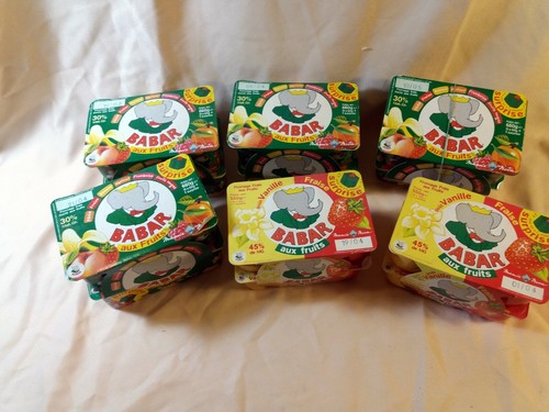 Babar pots yaourt vides - de,