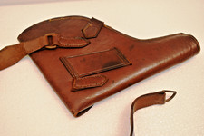 Vintage WWII Era Cuir Marron