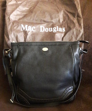 Sac Mac Douglas en cuir noir