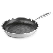 24cm Inox Poêle à Frire