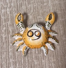 Crabe Cancer Porcelaine De Moustiers 