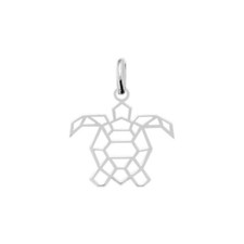 Pendentif "tortue" argent