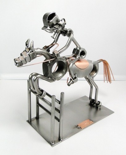 Cheval saut obstacle - cheval,