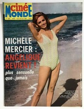 ►CINE MONDE 1695/1967-MICHELE MERCIER-SHEILA-CATHERINE DENEUVE-MORGAN-PRESLEY