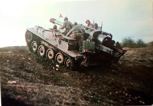 Militaria postcard howitzer - postcard,,
