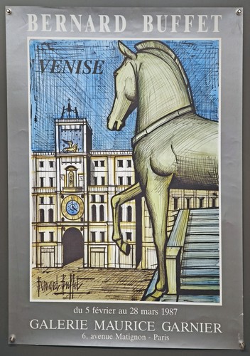 Bernard buffet 1987 - -, poster