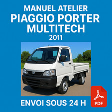 Manuel Atelier Piaggio Porter