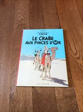 Ancienne BD Tintin Le Crabe Aux Pinces D Or, 1947