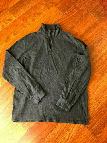 Gap men dark gray mock - men's, neck
