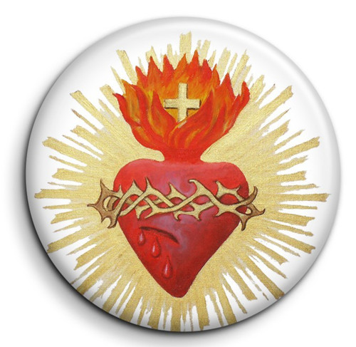 Sacré coeur jesus badge - sacré,
