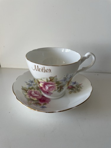 Vintage tasse soucoupe - tasse, et