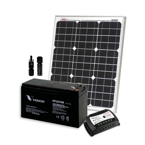 Kit solaire isolé régulateur - kit,