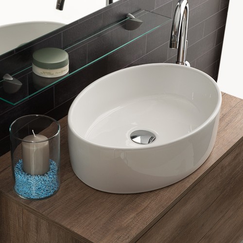 Lavabo poser ovale - lavabo,