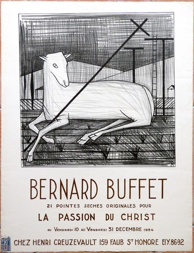 Bernard buffet affiche - -, la