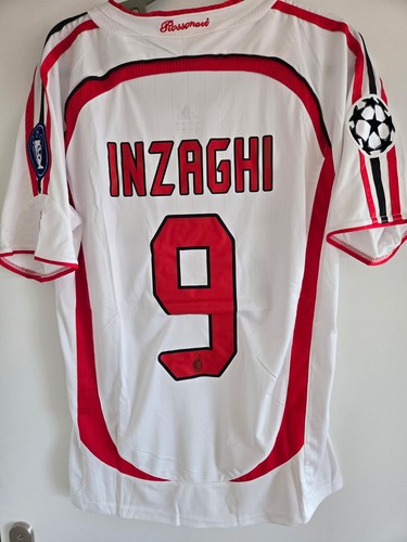 Maillot milan inzaghi 9 - maillot, ac