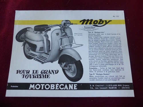 Prospectus catalogue moto - catalogue,