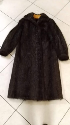 Long manteau fourrure - long,