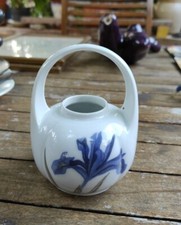 Petit Vase Royal Copenhague, Motif Iris de Hollande