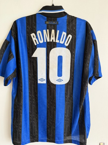 Maillot inter ronaldo vintage - maillot,
