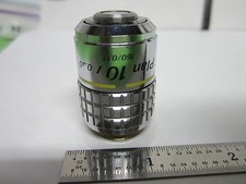 Objectif De Microscope Nikon Mplan 10X Z-Scope Optiques Bin#5K-H-26