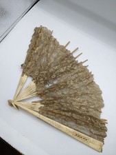 Ancien éventail Dentelle Rare
