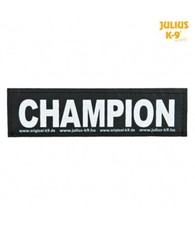 Sticker velcro " Champion "