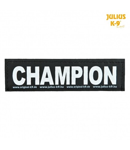 Sticker velcro champion - sticker, "