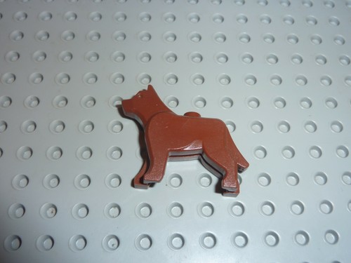 Lego redbrown animal wolf - lego,