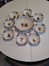 Service fruit porcelaine - à,