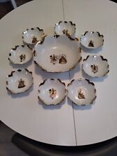 service à fruit porcelaine