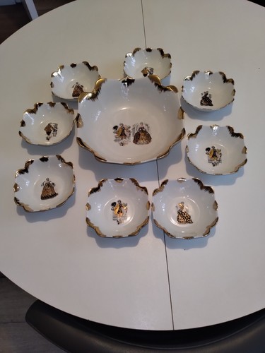 Service fruit porcelaine - service,